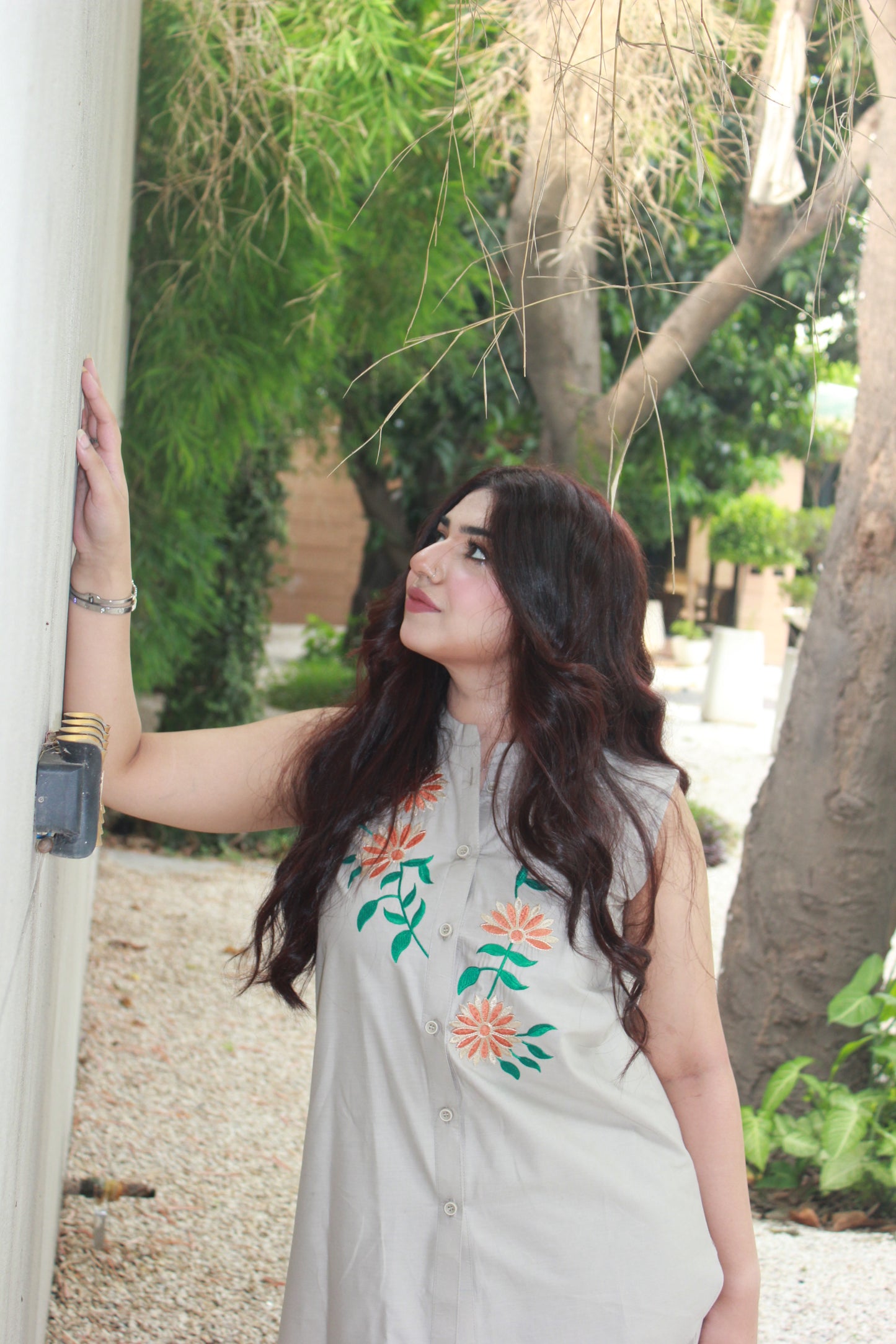 2-Piece Sleeveless Short Shirt with Trouser - STWS3